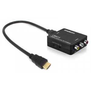 Simplecom CM413 HDMI to Composite AV CVBS 3RCA Video Converter 1080p Downscaling