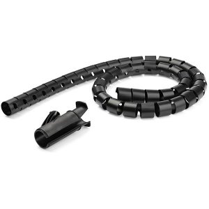 StarTech 1.5m/4.9' Cable Management Sleeve, Spiral - 45mm/1.8" Diameter CMSCOILED3