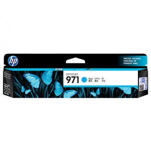 HP 971 Cyan Original Ink Cartridge, up to 2500 pages (CN622AA)