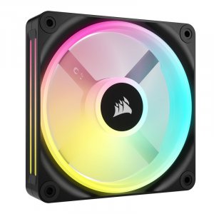 Corsair QX120 iCUE Link 120mm RGB PWM Case Fan Black - Expansion Kit CO-9051001-WW