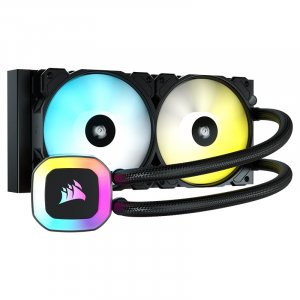 Corsair H100 240mm RGB AIO Liquid CPU Cooler
