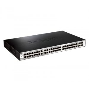 D-Link DGS-1210-52 52-Port Gigabit WebSmart Switch with 48 UTP and 4 SFP Ports