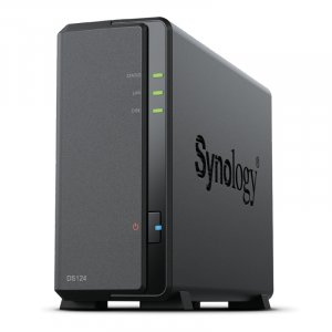 Synology DS124 1-Bay Diskless NAS RTD1619B 1GB