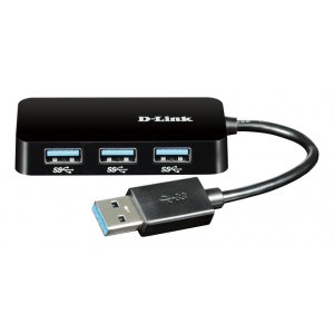 D-Link DUB-1341 4 Port Super Speed USB 3.0 Hub 