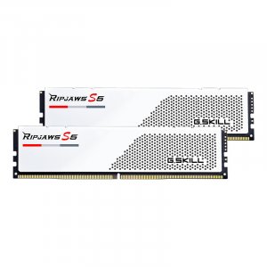 G.Skill Ripjaws S5 64GB (2x 32GB) DDR5 6000MHz CL30 Memory - White