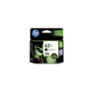 HP #63XL Black Ink Cartridge 480 pages (F6U64AA)