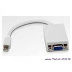 8Ware 20.0cm Mini DisplayPort to VGA Male-Female Adapter Cable