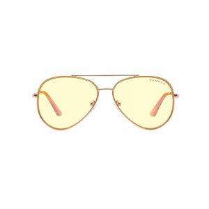 Gunnar Maverick Eyewear - Amber Rose Gold GN-MAV-01701