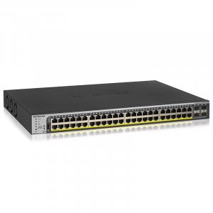 Netgear GS752TPP 48-Port Gigabit PoE+ Smart Managed Pro Switch with 4 SFP Ports GS752TPP-100AJS