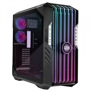 Cooler Master HAF 700 EVO Tempered Glass ARGB Full-Tower E-ATX Case - Iron Grey