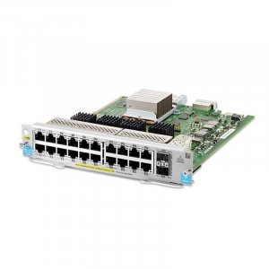 HPE Aruba 20-Port 10/100/1000BASE-T PoE+ 4-Port 10GbE SFP+ MACsec v3 ZL2 Module