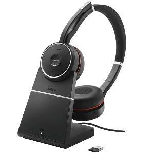 Jabra Evolve 75 SE MS Stereo Headset w Charging Stand
