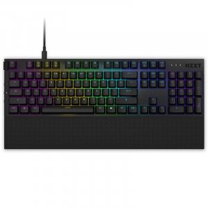 NZXT Function Black Hot-Swappable Mechanical Gaming Keyboard - Gateron Red