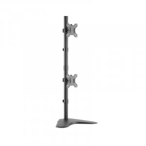 Brateck Dual-Screen Economical Double-joint Articulating 13"-32" Monitor Stand LDT12-T02V