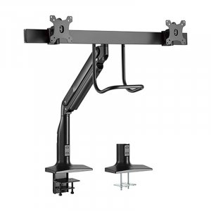 Brateck Dual Arm Full Extension Select Gas Spring Monitor Arm - 17"-35" LDT43-C021