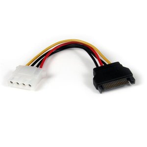 StarTech 6in SATA to LP4 Power Cable Adapter - F/M LP4SATAFM6IN