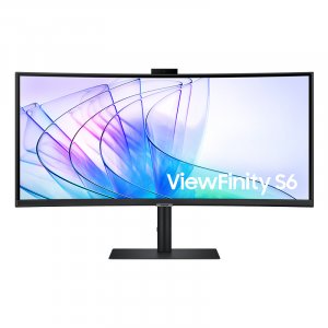 Samsung ViewFinity S65VC 34" 100Hz UWQHD HDR10 Webcam Curved Business VA Monitor LS34C650VAEXXY