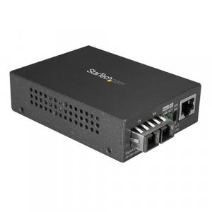 StarTech Fiber Media Converter - 1000Base-LX - Single-mode - 10 km MCMGBSCSM10