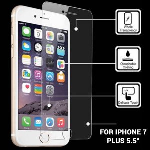 IPHONE 7 PLUS TEMPER GLASS SCREEN PROTECTOR 5.5"