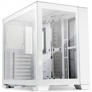 Lian Li PC-O11 Dynamic Tempered Glass Mini Tower Case - Snow Edition