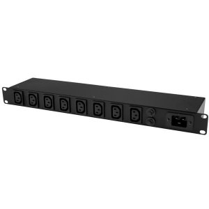 StarTech 8-Port Rack-Mount PDU - C13 Outlets - 10ft Power Cord - 16A 1U