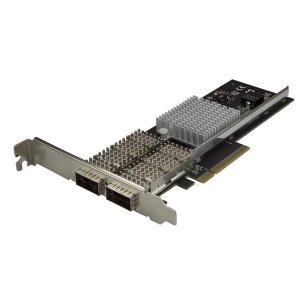 StarTech Dual-Port QSFP+ Server NIC - PCIe - 40 Gbps - Intel XL710 Chip PEX40GQSFDPI