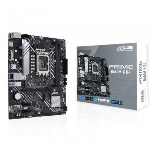 ASUS PRIME B660M-K D4 LGA 1700 Micro-ATX Motherboard