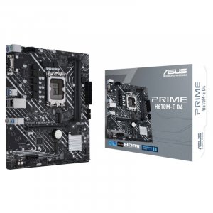 ASUS PRIME H610M-E D4 LGA 1700 Micro-ATX Motherboard