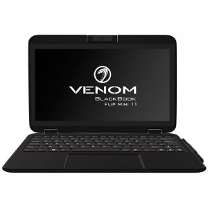 Venom Blackbook Flip Mini 11 Notebook N4200 8GB 256GB SSD HD Win10 Pro Touch