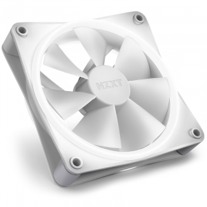 NZXT F120 120mm RGB Duo Dual-Sided RGB Case Fan - 3 Pack (White)