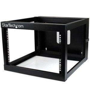 StarTech 6U 22" Open Frame Wall Mount Server Rack RK619WALLO