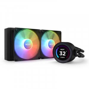 NZXT Kraken Elite RGB 240mm AIO Liquid CPU Cooler - Black