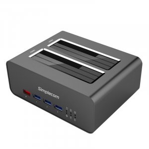 Simplecom SD352 USB 3.0 to Dual SATA HDD Aluminium Docking Station