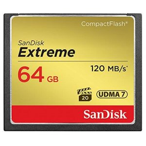 SanDisk 64GB Extreme CompactFlash Card SDCFXSB-64G