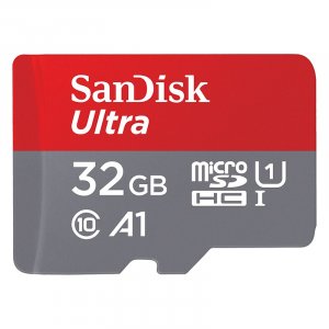 SanDisk Ultra 32GB MicroSDHC UHS-I A1 Class 10 U1 Memory Card - 120MB/s