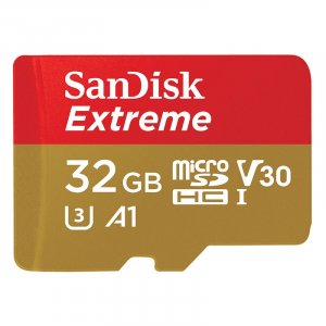 SanDisk 32GB Extreme MicroSDHC A1 UHS-I V30 Memory Card - No Adapter - 100MB/s SDSQXAF-032G-GN6MN