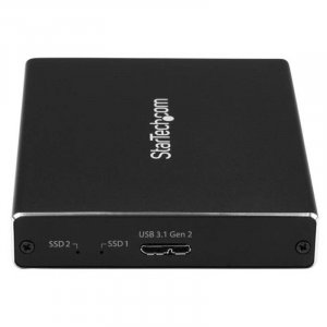 Startech Sm22bu31c3r Dual M.2 Enclosure - Raid Usb 3.1 Gen 2