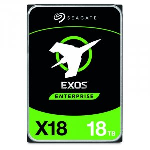 Seagate ST18000NM004J Exos X18 18TB 3.5" SAS 512e/4Kn Enterprise Hard Drive
