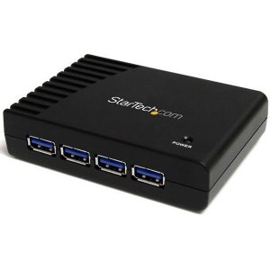 Startech St4300usb3 4 Port Black Superspeed Usb 3.0 Hub