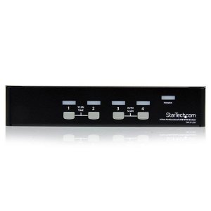 StarTech 4 Port VGA USB KVM Switch with Hub SV431USB