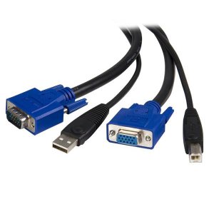 StarTech 3m 2-in-1 Universal USB KVM Cable SVUSB2N1_10