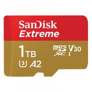 SanDisk 1TB Extreme MicroSXHC A2 UHS-I V30 Memory Card - No Adapter - 160MB/s Sdsqxa1-1t00-gn6mn
