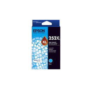 Epson 252 HY Cyan Ink Cart 1,100 pages Cyan T253292
