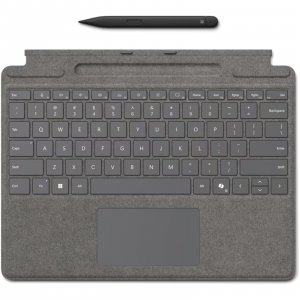 Microsoft SURFACE 8X8-00178 PRO 10, SIGNATURE KEYBOARD TYPE COVER, WITH SLIM PEN 2 - PLATINUM