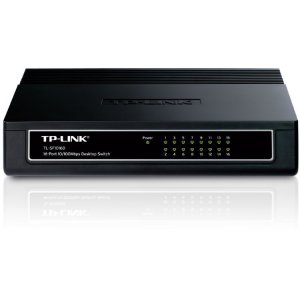 TP-Link 10/100M 16 Port Desktop Switch, Plastic Case TL-SF1016D