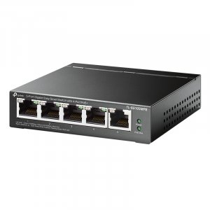 TP-Link TL-SG105MPE 5-Port Gigabit Easy Smart Switch with 4-Port PoE+