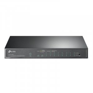 TP-Link TL-SG1210MPE 10-Port Gigabit Fanless Easy Smart Switch with 8-Port PoE+