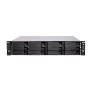 QNAP TS-h1277XU-RP 12-Bay Diskless 2U Rackmount NAS Ryzen 7 3700X 3.4GHz 32GB