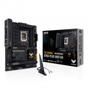 ASUS TUF GAMING B760-PLUS WIFI D4 LGA 1700 ATX Motherboard