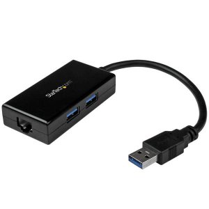 Startech Usb31000s2h Usb 3 To Gigabit Network Adapter & Hub